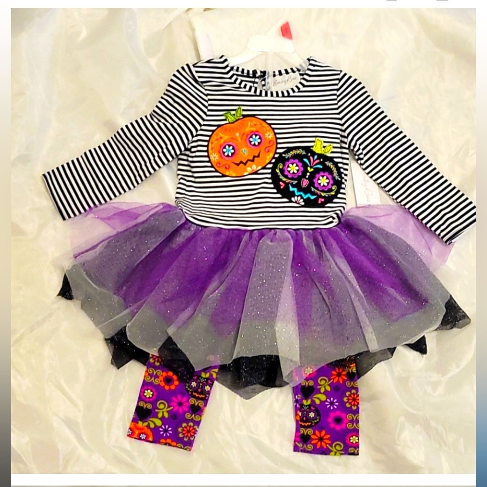 Clearance Toddler Halloween Costume Size 3at Day Of Dead Outfit